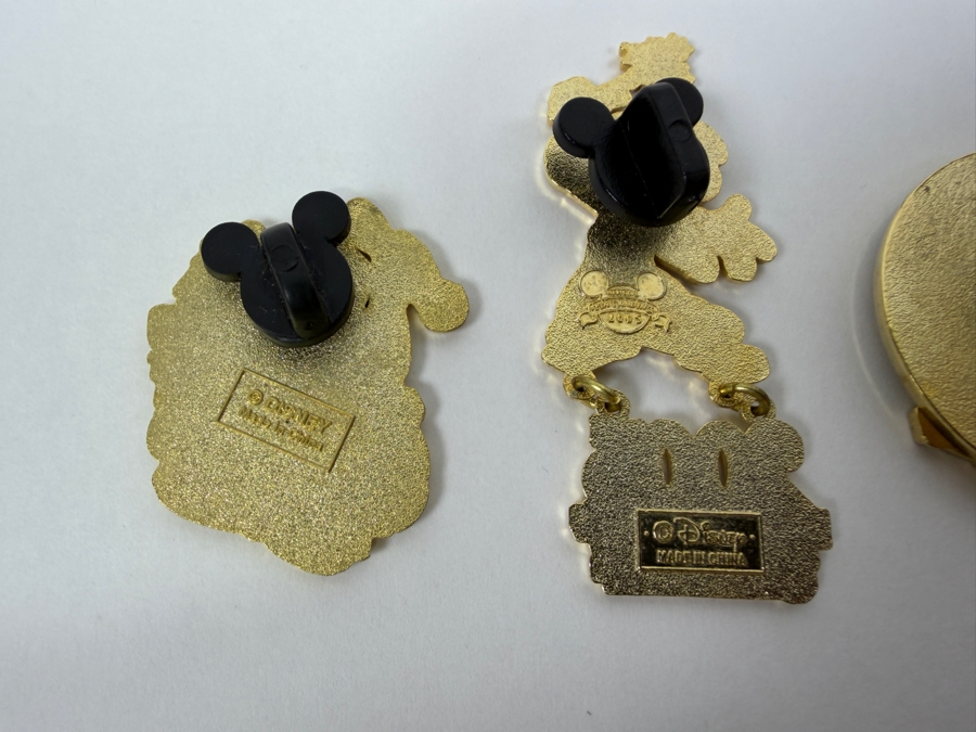 Disney Parks Limited Edition Americana Pin Set - Graduation Mickey 2002, Sorcerer Mickey 2005, President’s Day 2002, Monorail D Logo & Mickey’s All-American Pin Festival [Photo 14]