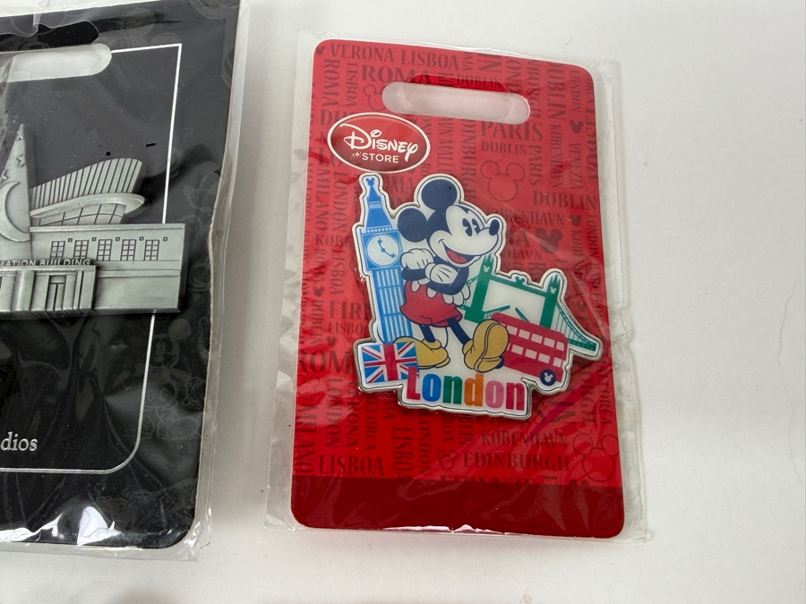 Disney Parks Collector Pin Set - Kronk Squeaker Squirrel, DSSH Chip ‘N’ Dale Popcorn, 2021 LE Easter Bouquet, Tron Identity Disc, Jack-Jack Pure Potential, D23 70 Years Of Magic & Mission Breakout AP [Photo 18]