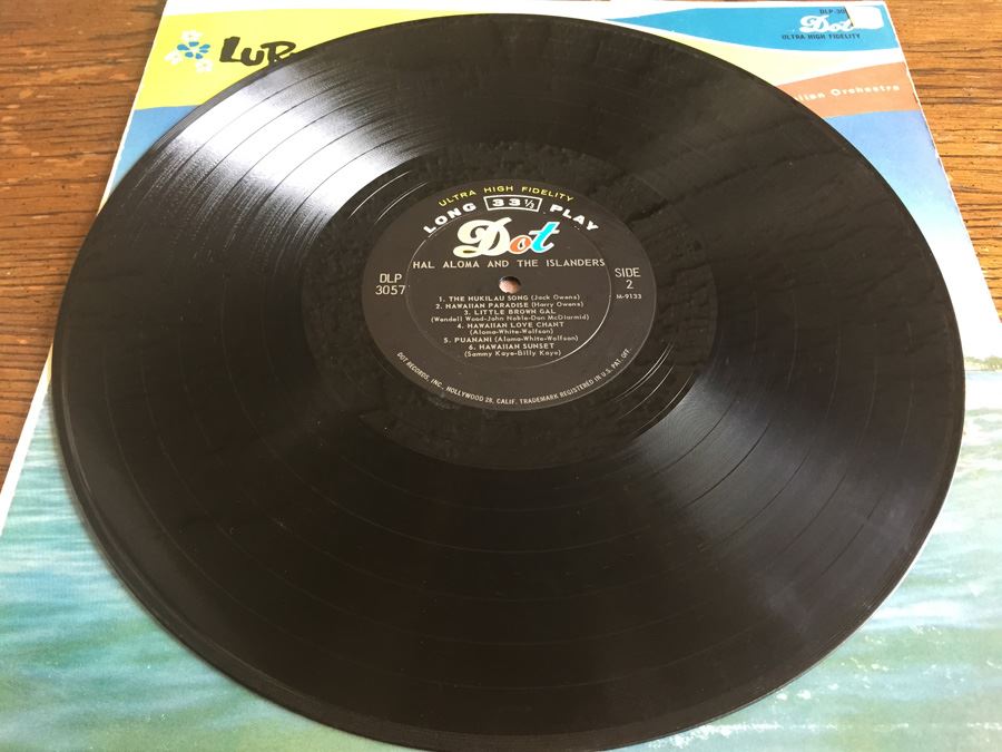 Hal Aloma And His Hawaiian Orchestra ‎- Lure Of The Islands - Dot Records ‎- 25057 [Photo 5]