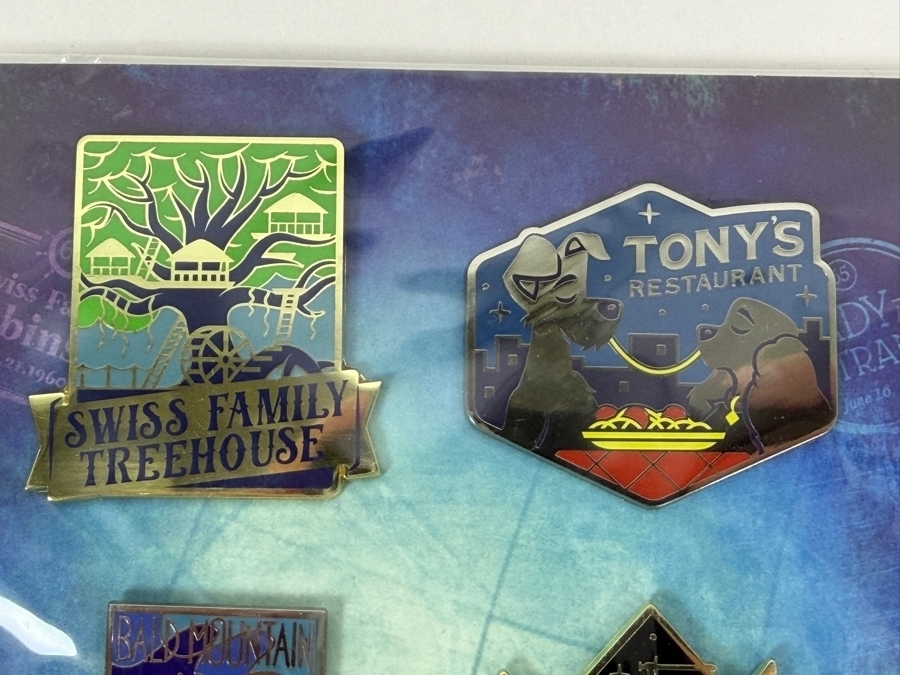 Disney D23 Gold Member Fantastic Worlds Pin Set - 2020 Anniversary Release 6-Pin Travel-Inspired Collection Featuring Star Wars, Marvel, And Pixar Destinations [Photo 5]