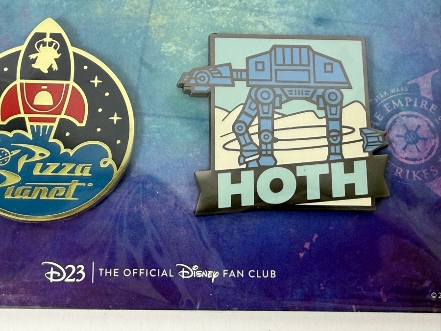 Disney D23 Gold Member Fantastic Worlds Pin Set - 2020 Anniversary Release 6-Pin Travel-Inspired Collection Featuring Star Wars, Marvel, And Pixar Destinations [Photo 2]