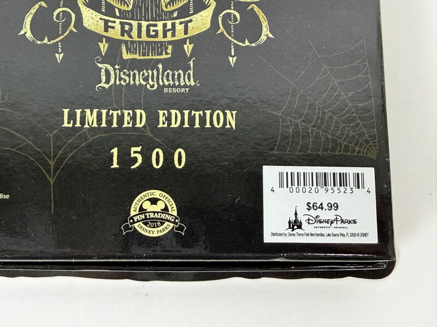 Disney Parks The Nightmare Before Christmas 25 Years Of Fright Jack Skellington 3-Pin Boxed Set - Limited Edition 1,500 Retails $65  [Photo 7]