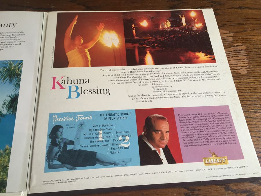 Fantastic Strings Orchestra, Felix Slatkin ‎- Paradise Found - Liberty Premier Series ‎– LMM-13001 [Photo 6]