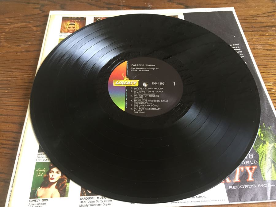 Fantastic Strings Orchestra, Felix Slatkin ‎- Paradise Found - Liberty Premier Series ‎– LMM-13001 [Photo 7]