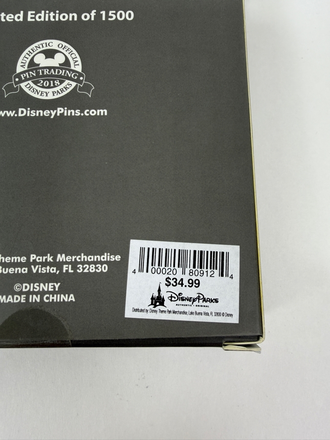 Disney Parks DLR Quarterly VHS Series Beauty And The Beast Limited Edition 1500 Hinged Jumbo Pin Retails $35 [Photo 4]