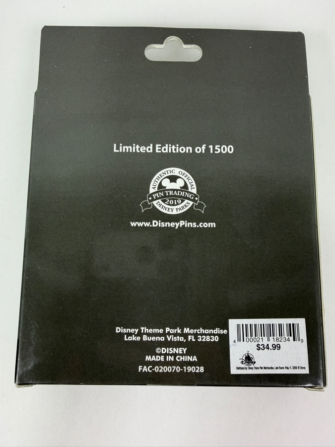 Walt Disney's Lady And The Tramp VHS Tape Cover Style Collectible Enamel Pin In Original Packaging [Photo 3]