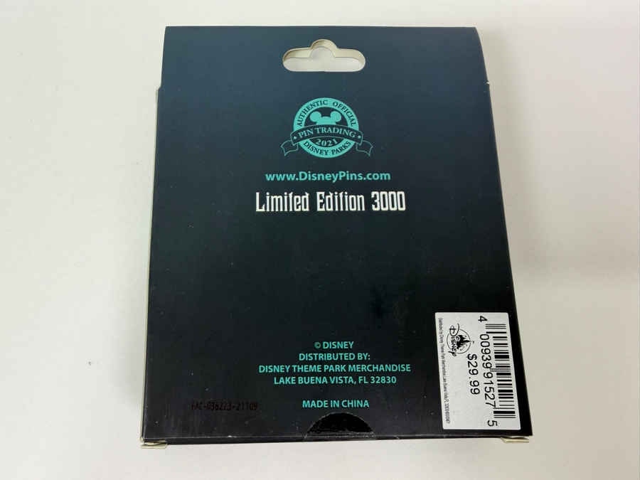 Disney Haunted Mansion 2021 Halloween Countdown Limited Edition Pin With Easel
 [Photo 5]