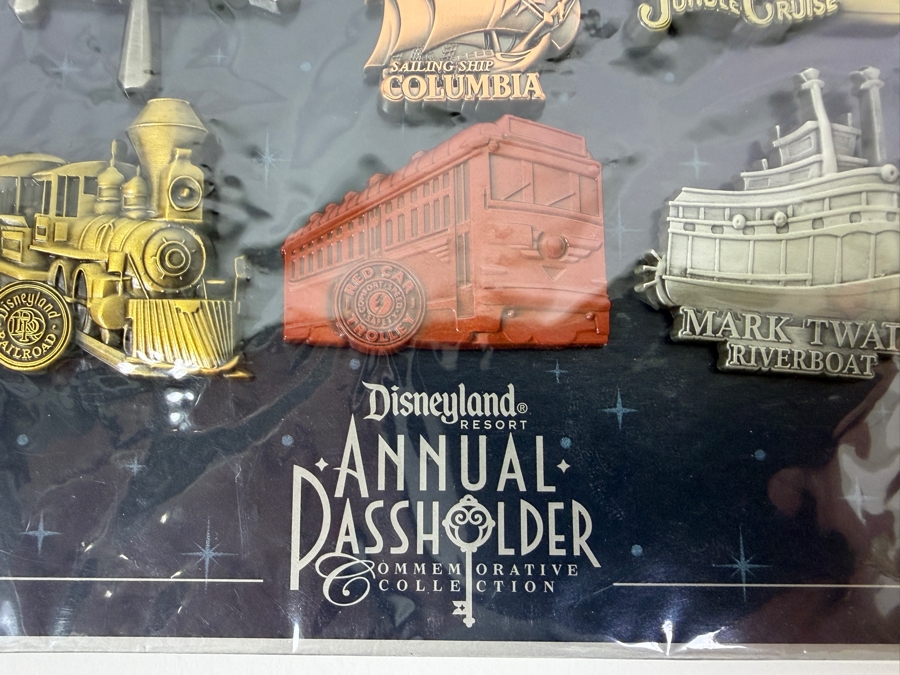 2013 Disneyland Tour The Lore Annual Passholder Commemorative Collection Attraction Vehicle Six Pin Set Retails $55 [Photo 3]