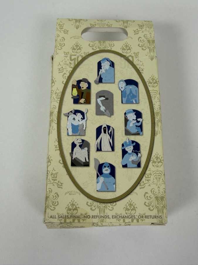 Disneyland Resort The Haunted Mansion 50th Anniversary Graveyard Ghosts Limited Release Mystery Pin Collection Set [Photo 5]