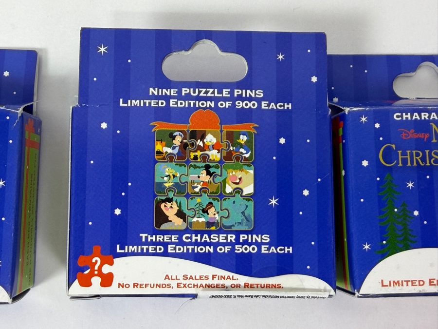 Disney Character Connection Mickey's Christmas Carol And The Aristocats Limited Edition Mystery Pin Box Set [Photo 4]