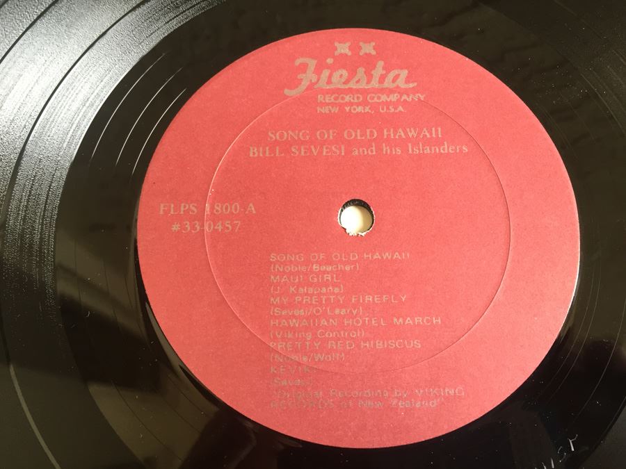 Bill Sevesi - Song Of Old Hawaii - Fiesta - FLPS 1800 [Photo 4]