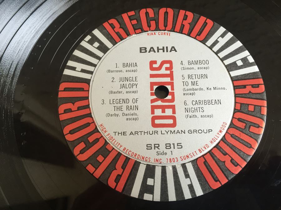 Arthur Lyman ‎- Bahia - HiFi Records ‎- SR 815 [Photo 4]