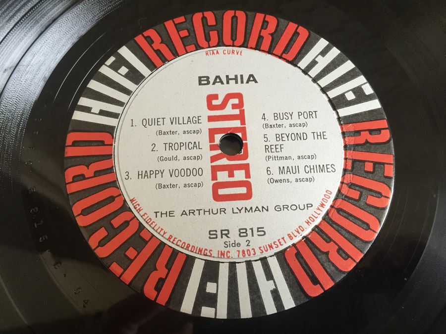 Arthur Lyman ‎- Bahia - HiFi Records ‎- SR 815 [Photo 6]