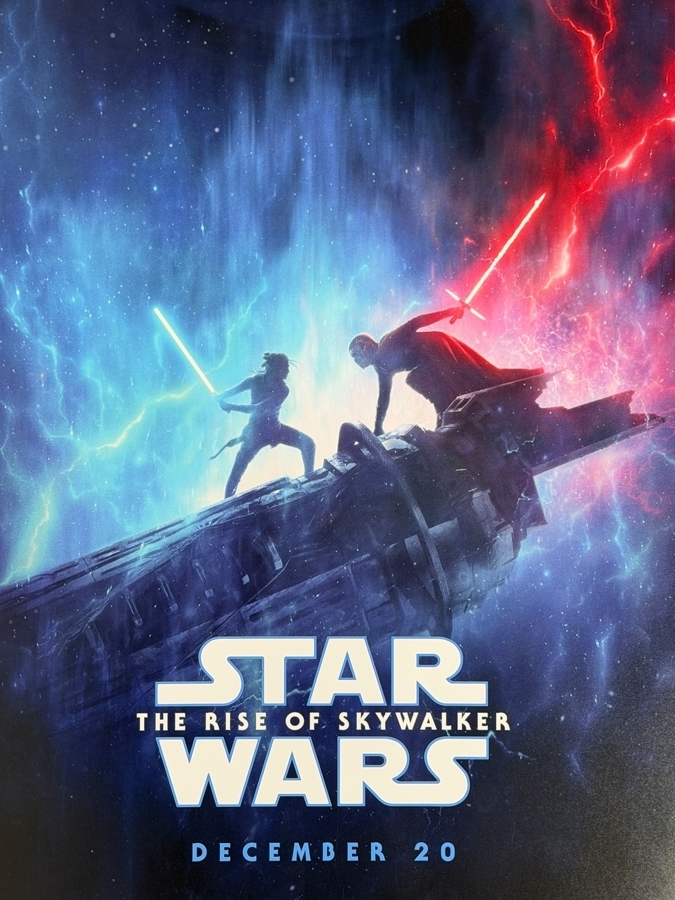 Star Wars: The Rise Of Skywalker Official D23 Expo 2019 Teaser Poster Featuring Rey, Kylo Ren, And Emperor Palpatine 18.5'W X 27'H [Photo 2]