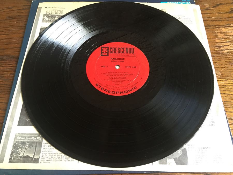 Arthur Lyman ‎- Paradise - GNP Crescendo ‎- GNPS 606 [Photo 3]