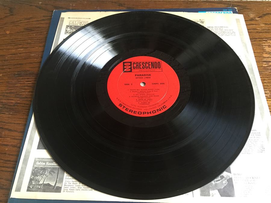 Arthur Lyman ‎- Paradise - GNP Crescendo ‎- GNPS 606 [Photo 5]