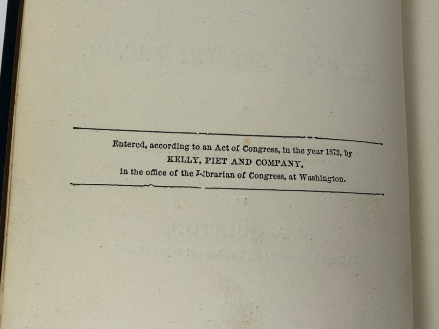 Just Added - The Money God; Or, The Empire And The Papacy By Michael Andrew Corrigan First Edition Antique Hardcover Book 1872 [Photo 3]