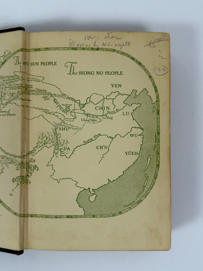 Just Added - Silk: A Legend By Samuel Merwin Third Impression Hardcover Antique Book October 1923 The Riverside Press Featuring Embossed Ownership Seal [Photo 2]