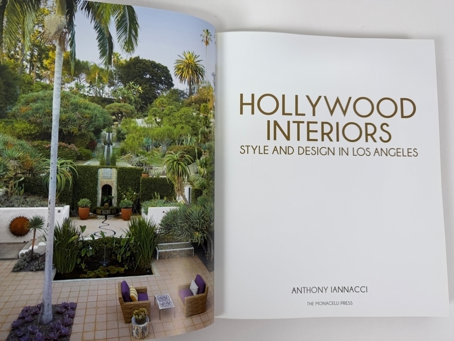 Just Added - Hollywood Interiors: Style And Design In Los Angeles By Anthony Iannacci Hardcover Coffee Table Book The Monacelli Press Retails $75 [Photo 2]