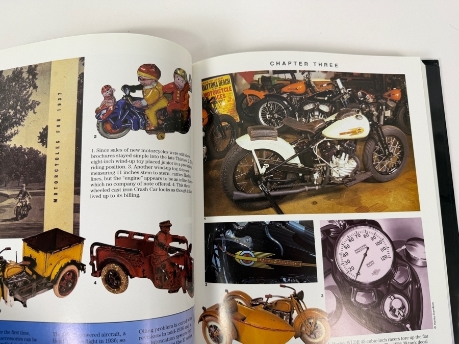 Just Added - Harley-Davidson Chronicle: An American Original By Doug Mitchel Hardcover Coffee Table Book Publications International
 [Photo 7]