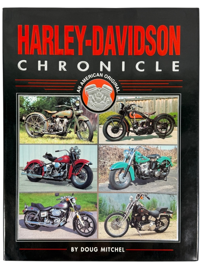 Just Added - Harley-Davidson Chronicle: An American Original By Doug Mitchel Hardcover Coffee Table Book Publications International
