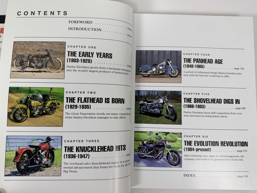 Just Added - Harley-Davidson Chronicle: An American Original By Doug Mitchel Hardcover Coffee Table Book Publications International
 [Photo 3]