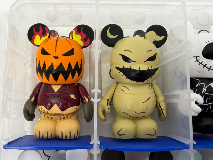 Disney Vinylmation The Nightmare Before Christmas Series 1 Complete Set Of 12 Figures Including Jack Skellington, Sally, Oogie Boogie, And Sandy Claws [Photo 3]