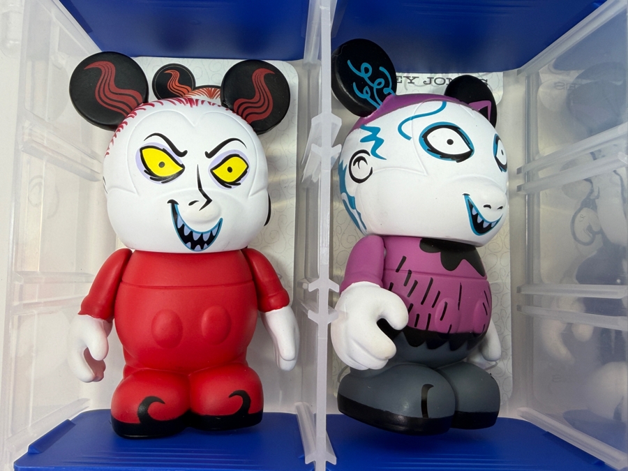 Disney Vinylmation The Nightmare Before Christmas Series 1 Complete Set Of 12 Figures Including Jack Skellington, Sally, Oogie Boogie, And Sandy Claws [Photo 7]