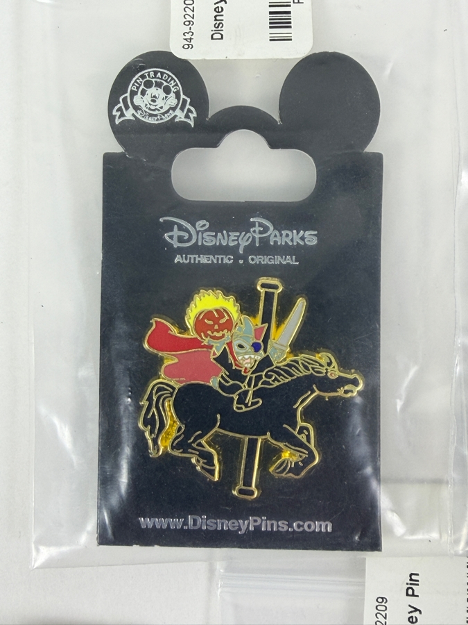 Lot Of (5) Authentic Disney Trading Pins Featuring Mr. Toad, Rex, Cheshire Cat, Maleficent, And Dodger In Original Packaging

 [Photo 6]