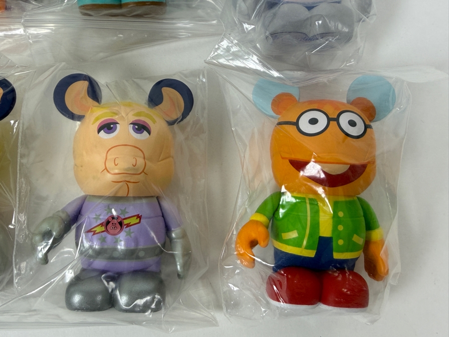 Disney Vinylmation The Muppets Series 1 Complete Set Of 12 Figures Including Kermit, Miss Piggy, Fozzie Bear, And Gonzo In Original Plastic Packaging
 [Photo 3]