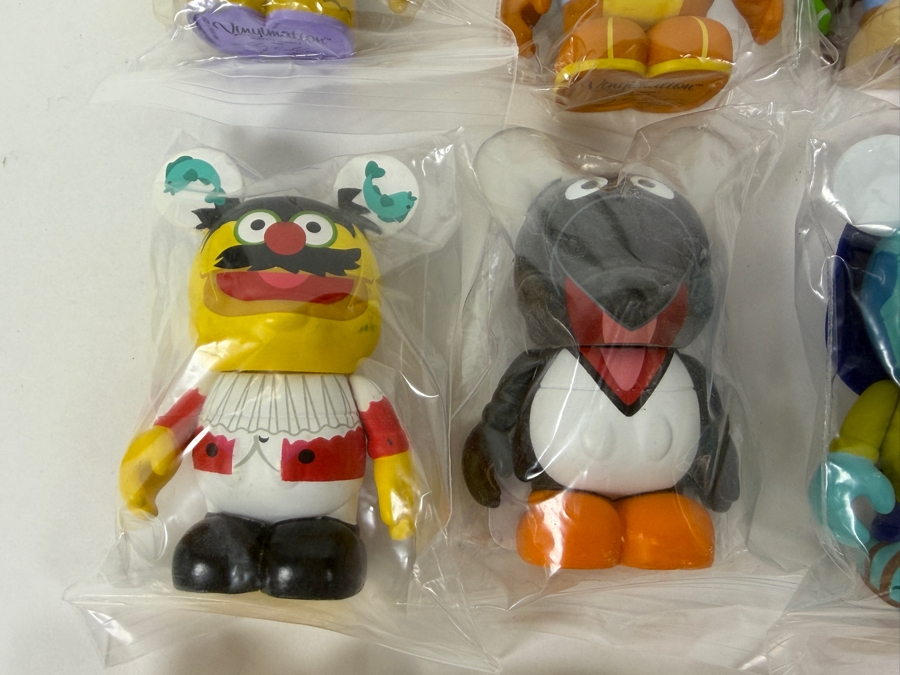 Disney Vinylmation The Muppets Series 1 Complete Set Of 12 Figures Including Kermit, Miss Piggy, Fozzie Bear, And Gonzo In Original Plastic Packaging
 [Photo 5]