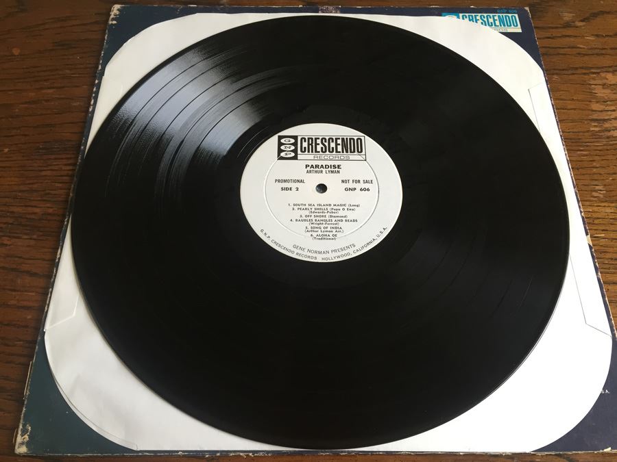 Arthur Lyman ‎- Paradise - GNP Crescendo ‎- GNPS 606 - PROMO [Photo 6]