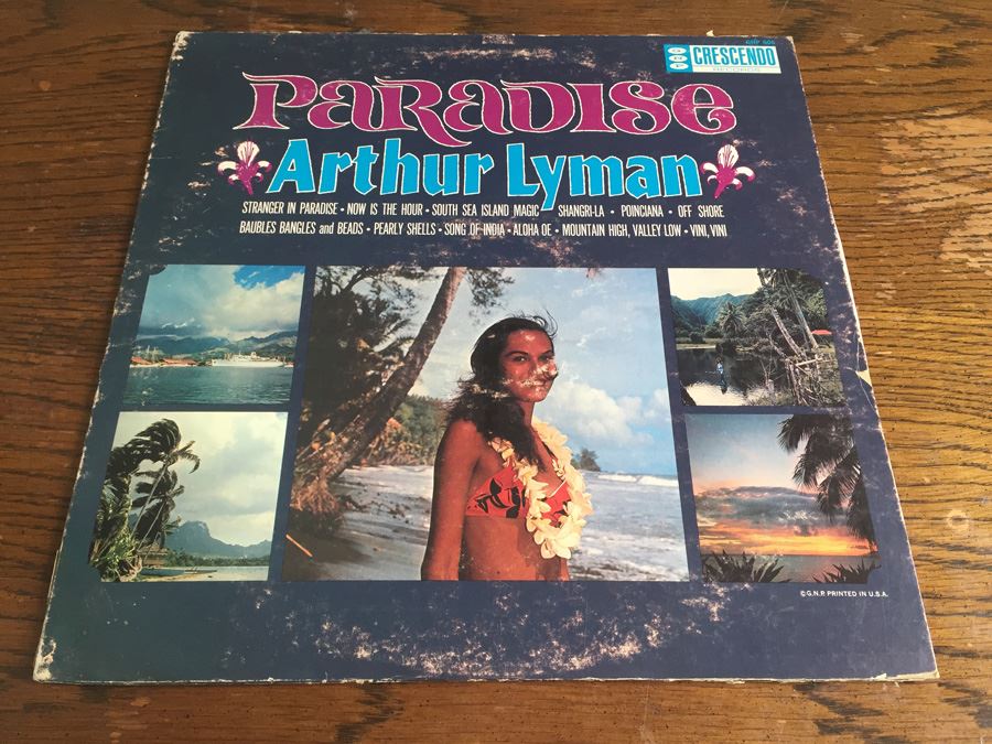 Arthur Lyman ‎- Paradise - GNP Crescendo ‎- GNPS 606 - PROMO [Photo 1]