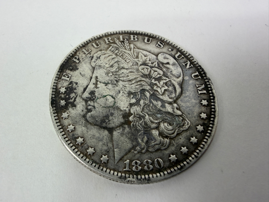 1880 O Morgan Silver Dollar [Photo 2]