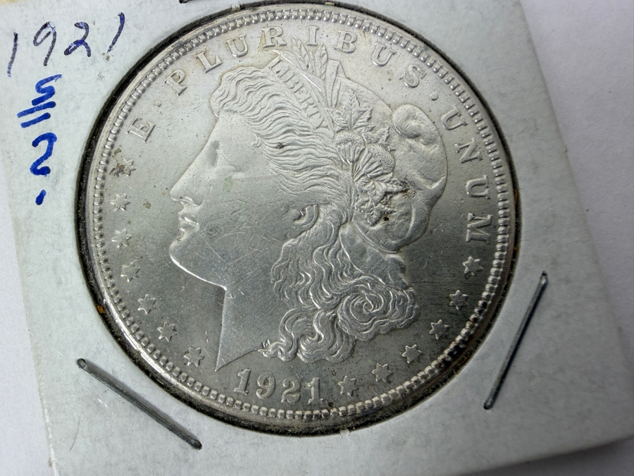 1921 S Morgan Silver Dollar [Photo 2]