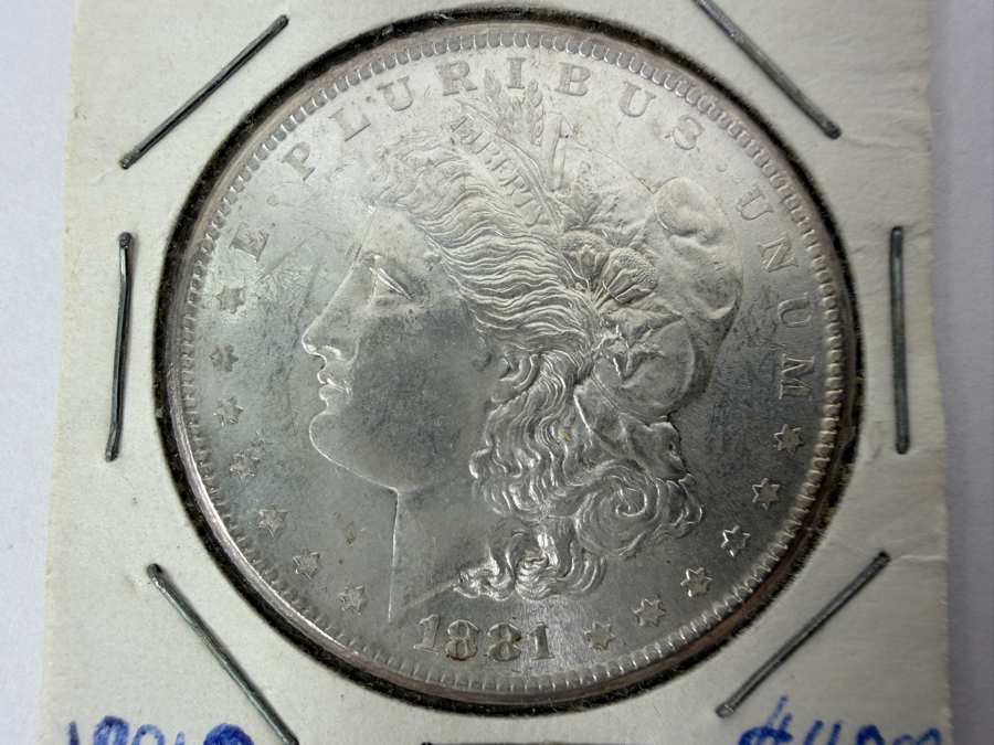 1881 S Morgan Silver Dollar [Photo 2]