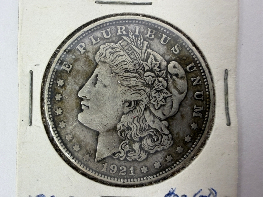 1921 D Morgan Silver Dollar [Photo 2]