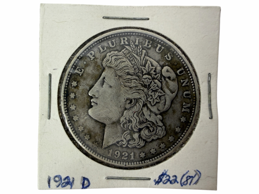 1921 D Morgan Silver Dollar