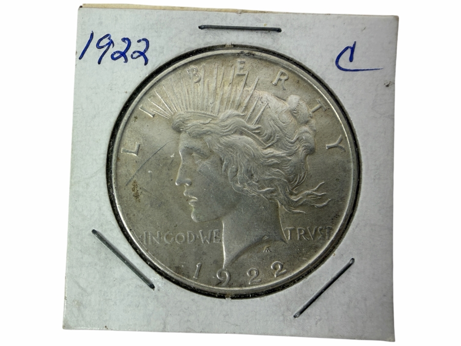 1922 Peace Silver Dollar