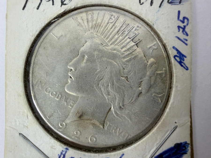 1926 S Peace Silver Dollar [Photo 2]