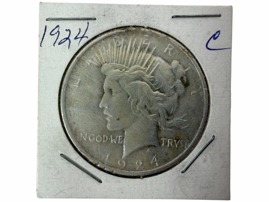 1924 Peace Silver Dollar