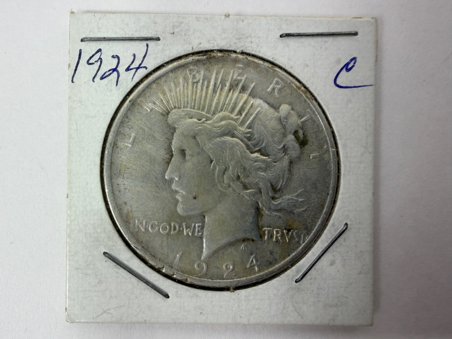 1924 Peace Silver Dollar [Photo 2]