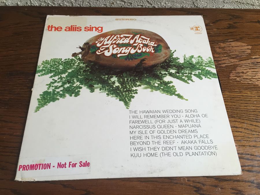 Alfred Apaka - The Aliis Sing - Reprise Records - RS 6289 - PROMO [Photo 1]