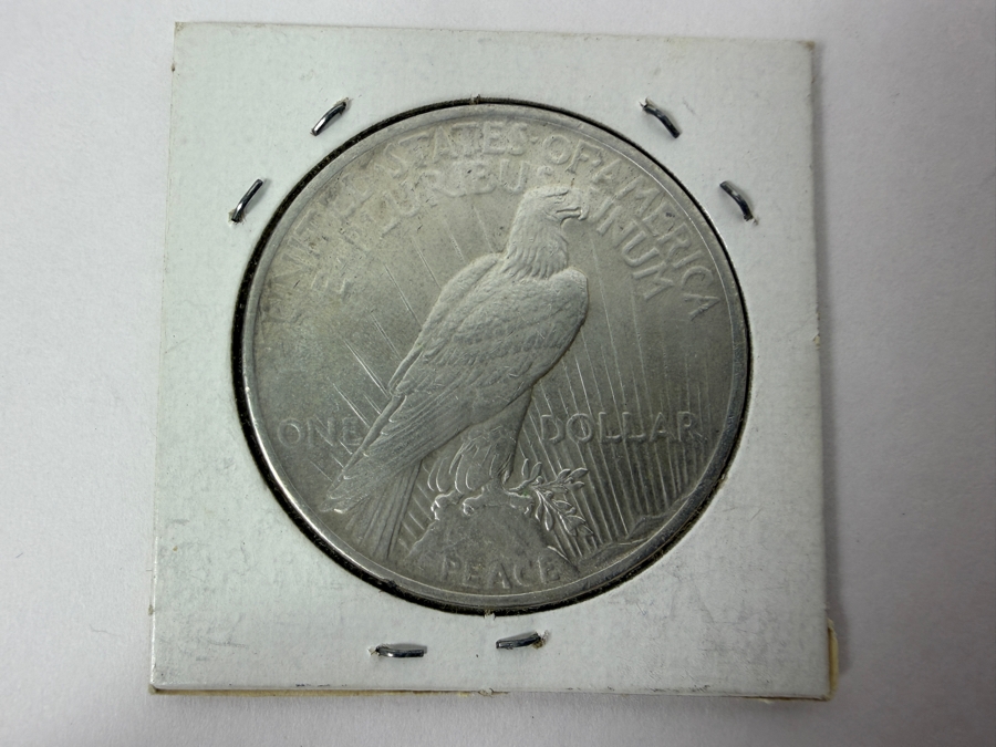 1923 Peace Silver Dollar [Photo 3]