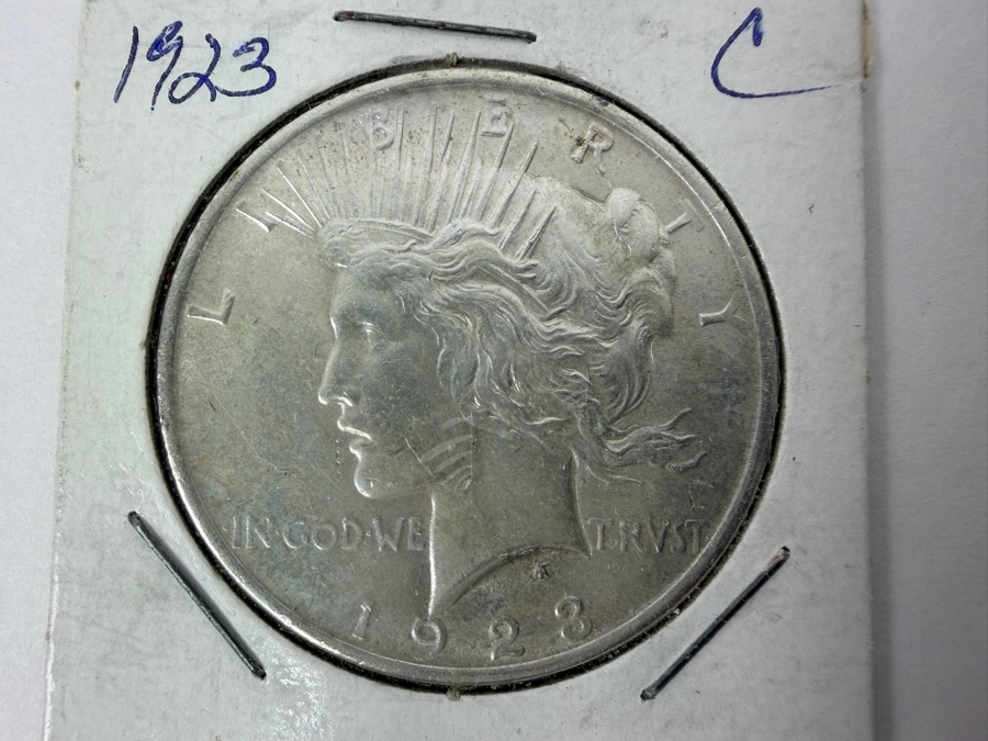 1923 Peace Silver Dollar [Photo 2]