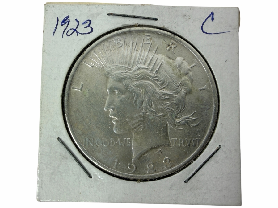 1923 Peace Silver Dollar