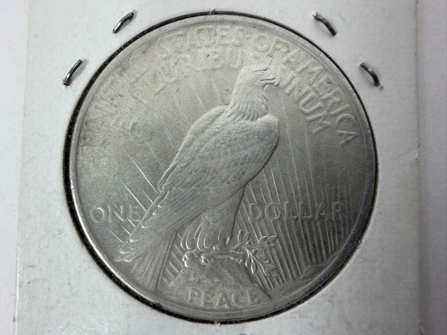 1923 Peace Silver Dollar [Photo 4]