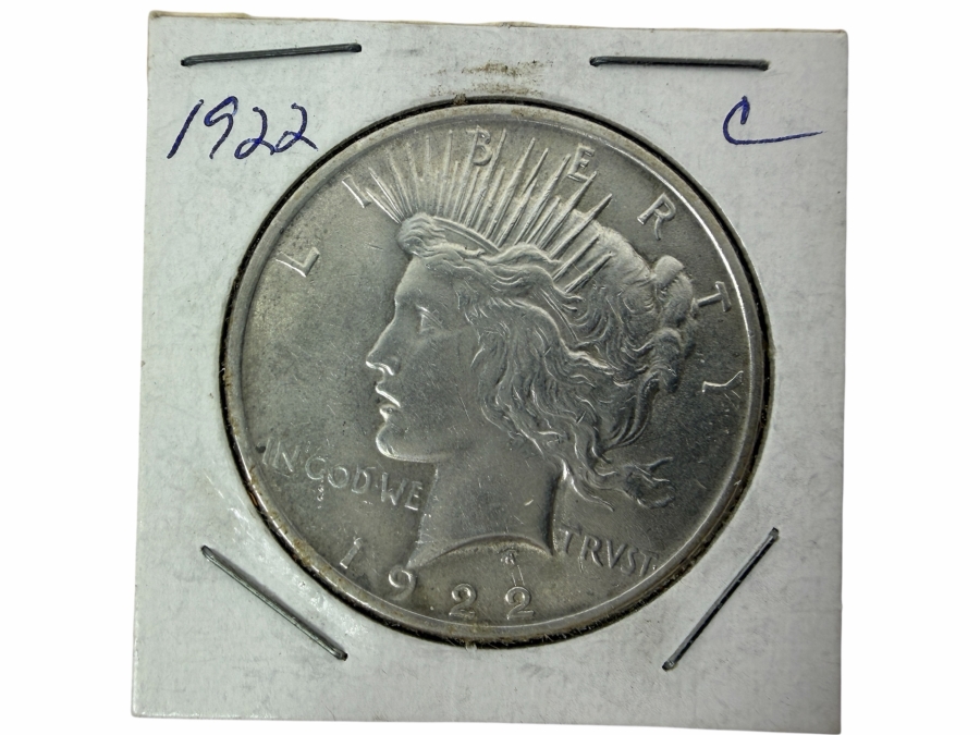 1922 Peace Silver Dollar