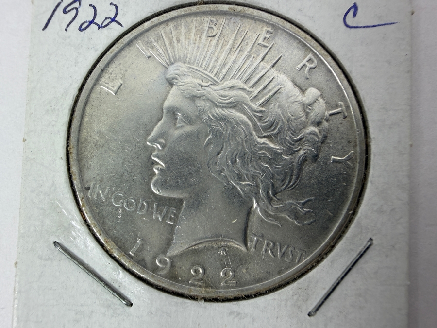 1922 Peace Silver Dollar [Photo 2]