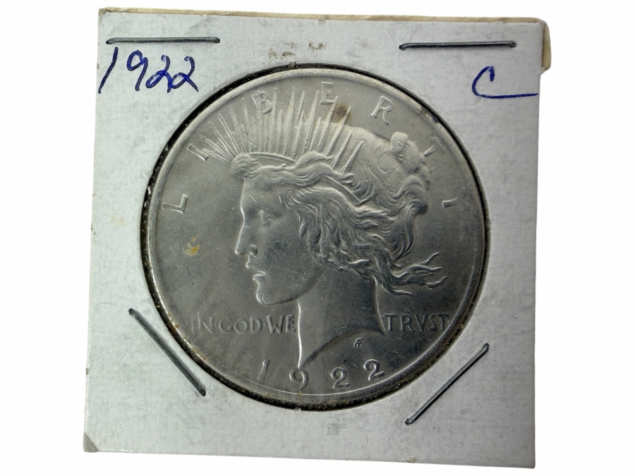 1922 Peace Silver Dollar